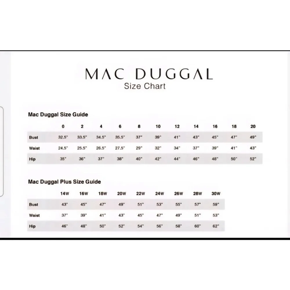 Mac Duggal Gown Size 22W Gray - Picture 9 of 9